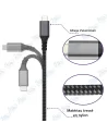 🚀Câble USB-C vers USB-C Tressé Robuste : Charge et Transfert Ultra-Rapides