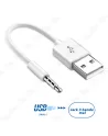 Cable Jack 3 Bande Male vers USB Male SENDIO