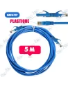 CABLE RESEAU 5M CAT6 FTP