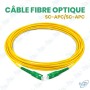 🔌 Câble Fibre Optique SC/APC SC/APC 2 m | MPSHOP