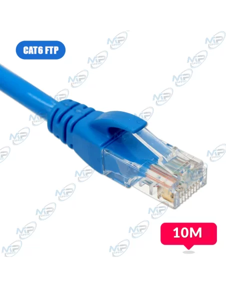 CABLE RESEAU 10M CAT6 FTP