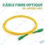 🔌 Câble Fibre Optique SC/APC SC/APC 2 m | MPSHOP