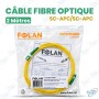 🔌 Câble Fibre Optique SC/APC SC/APC 2 m | MPSHOP