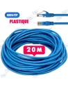 CABLE RESEAU 20M CAT6 FTP