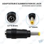 🔌 Adaptateur DC Jack 2,1×5,5 mm vers 1,7×4 mm – Convertisseur Connecteur d’Alimentation pour PC Portable