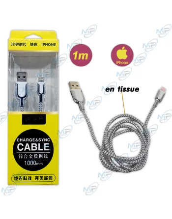 Apple Tunisie Câble chargeur Apple Lightning USB (1 m) à bas prix