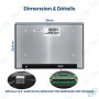 copy of copy of copy of copy of copy of copy of Écran Laptop 15.6" LED Slim Full HD 30 Pin