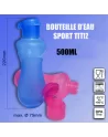 🥤Gourde Sport TITIZ 500ml | Anti-fuite, Sans BPA, Design Ergonomique, Gym/Voyage