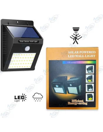 ☀️Lampe Solaire LED Extérieur Puissante IP65 | Capteur Mouvement PIR