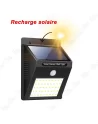 ☀️Lampe Solaire LED Extérieur Puissante IP65 | Capteur Mouvement PIR