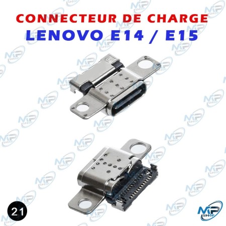 🔌 Connecteur de Charge USB-C Lenovo ThinkPad E14 / E15 – Port d'Alimentation de Remplacement