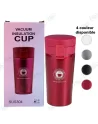 🍵Mug Thermos Café 360ml - Inox 304, Anti-Fuite, Tasse Isotherme