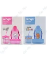 🎒Kit Goûter Enfant Renga Kai Set 3-en-1 | Gourde Paille Boîte Repas