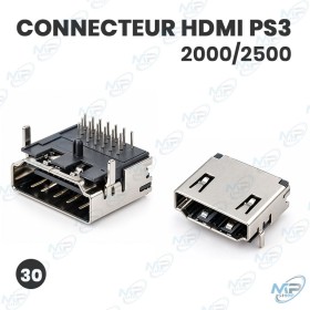 🕹️ Connecteur HDMI pour PS3 Slim 2000 - 2500 – Port HDMI de Remplacement