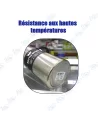 💧Bouteille Isotherme Inox 600ml - Café Chaud 8H, Froid 12H
