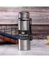 💧Bouteille Isotherme Inox 600ml - Café Chaud 8H, Froid 12H