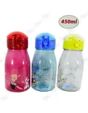 Bouteille D'EAU POUR ENFANT AVEC PAILLE 450ML