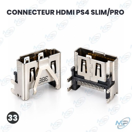 🎮 Connecteur HDMI PS4 Slim / Pro | Pièce détachée MPSHOP
