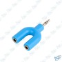 Adaptateur Jack 3.5 mm Double Sortie Casque & Micro