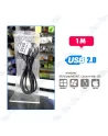 CABLE USB 2.0 MAL/MAL 1.5