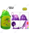 THERMOS D'EAU POUR ENFANT AVEC PAILLE 750ML