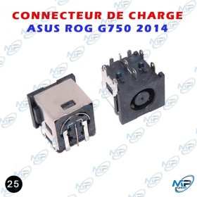 🔌 Connecteur de Charge ASUS ROG G750 2014 – Prise d’Alimentation DC pour PC Portable Gamer