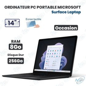 💻 Microsoft Surface Laptop 13,5″ Tactile Occasion – RAM 8 Go, SSD 256 Go