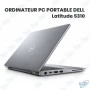 💻 Ordinateur Portable Dell Latitude 5310 Occasion – Écran Tactile 14″, RAM 8 Go, SSD NVMe 128 Go