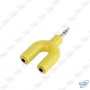 Adaptateur Jack 3.5 mm Double Sortie Casque & Micro