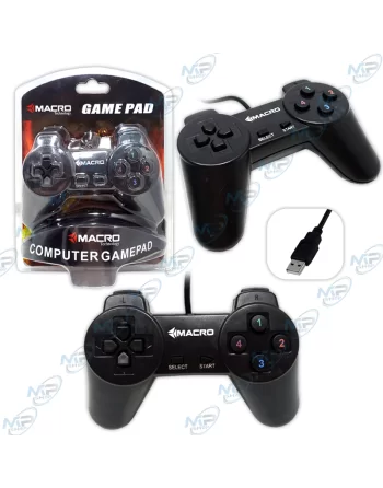 🎮Manette MACRO Classique Filaire USB pour PC | Gaming Plug & Play