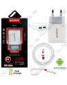 CHARGEUR BEBIBOS ANDROID 2USB  2.1A