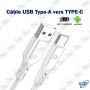 🔌 Câble USB-A vers USB-C ATVIO – Charge Rapide pour Smartphone Android