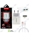 CHARGEUR BEBIBOS TYPE-C 2USB 2.1A