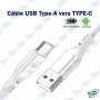 🔌 Câble USB-A vers USB-C ATVIO – Charge Rapide pour Smartphone Android