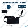 🔌 Chargeur PC Portable 72W – Adaptateur Secteur 30V 2,4A avec Connecteur DC