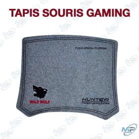 🖱️ Tapis de Souris Gaming Wild Wolf Hunter – Surface Haute Précision Antidérapante pour Gamer PC & Laptop