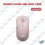🖱️ Souris Filaire USB JEDEL CP89 – 1000 DPI, Noire, Ergonomique