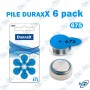 🔋 Pile Bouton DURAXX 675 – Pack de 6 Piles Auditives pour Appareils Compatibles