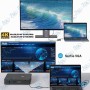 🔌 Adaptateur USB-C 4 en 1 HDMI VGA USB 3.0 avec USB-C PD – 4K Ultra HD