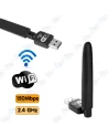 CLÉ WIFI 150 MBPS USB AVEC ANTENNE PIX-LINK