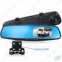 📱 Rétroviseur caméra DVR Full HD 1080P avec caméra de recul et vision nocturne