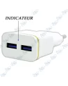 ⚡BEBIBOS Chargeur Secteur Double USB 2.1A (10.5W) – Rapidité et Fiabilité