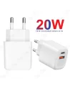 ⚡Tête Chargeur Rapide DEVIS 20W Double Port USB 3.0 & Type-C PD