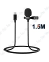 🎤Micro Cravate Lavalier Pro 1.5M | USB Type-C | Son Pur pour Android & PC