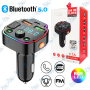 🚗Transmetteur FM Bluetooth 5.0 ALFA ALFANEXT Q8 – Chargeur Voiture PD 20W USB/USB-C RGB LED 12V/24V
