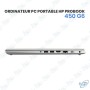 💻 PC Portable HP ProBook 450 G6 – Core i3 8e génération, 8 Go RAM, SSD NVMe 256 Go