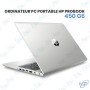 💻 PC Portable HP ProBook 450 G6 – Core i3 8e génération, 8 Go RAM, SSD NVMe 256 Go