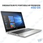 💻 PC Portable HP ProBook 450 G6 – Core i3 8e génération, 8 Go RAM, SSD NVMe 256 Go