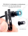 🎙️Micro Cravate Lavalier Pro 1.5M | Jack 3.5mm | Enregistrement Audio Vidéo