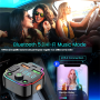 🚗Transmetteur FM Bluetooth 5.0 ALFA ALFANEXT Q8 – Chargeur Voiture PD 20W USB/USB-C RGB LED 12V/24V